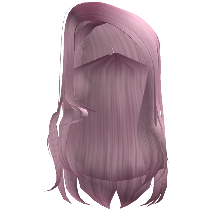 Pastel Pink Y2K Side Swept Layers