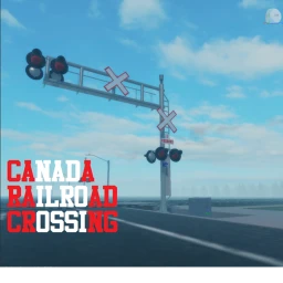 canada railroad crossing icon