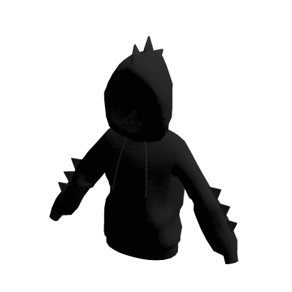 Dino Hoodie Black
