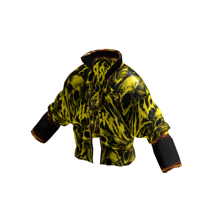 Yellow Skull Y2K