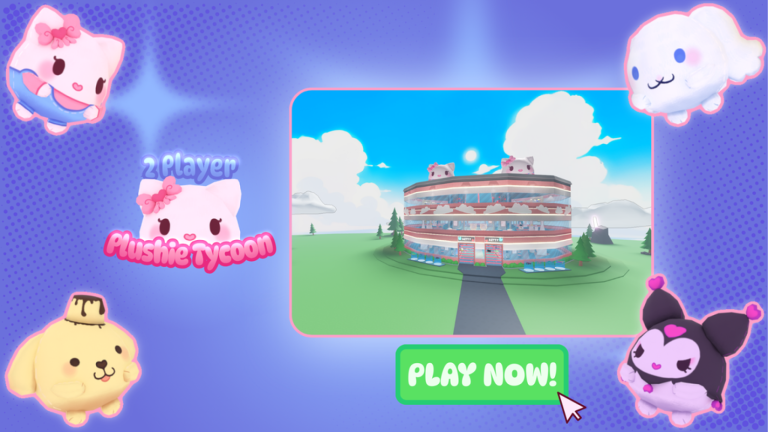 2 Player Plushie Tycoon! 🎀 screenshot 3