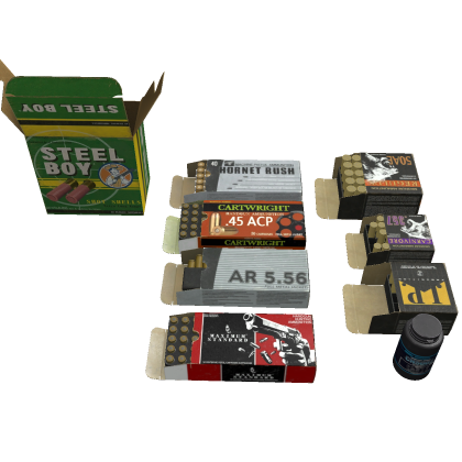 (RE2/3) Individual Ammo Boxes