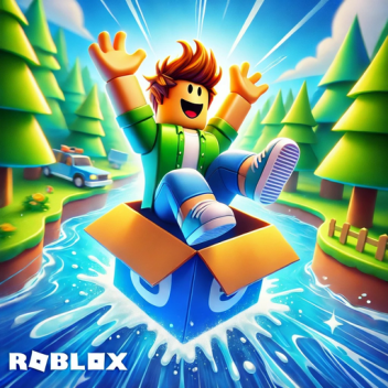 SLIDE 999 MILES IN A BOX OBBY!