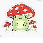 Mushroom frog squad!