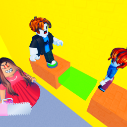TEAM EVIL SISTER ESCAPE (TEAMWORK OBBY) [3]