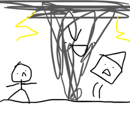 oh noes, tornado hit my house :(