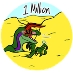 You saved up 1 million vitality!