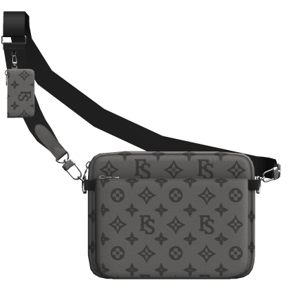 Grey Designer Crossbody Bag thumbnail