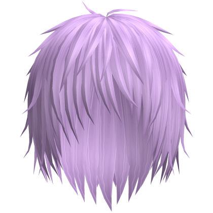 vkei emo boy anime wispy hair (violet) Roblox item