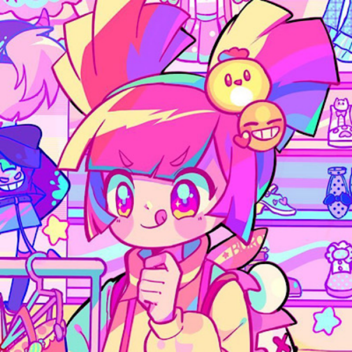 Neon | Pastel | Pink | Rainbow | Kawaii girl Roblox decal
