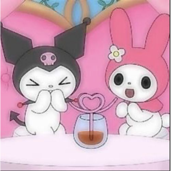 Kuromi and Melody's hangout spot