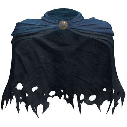Worn Distressed Blue Paladin Cloak Roblox item