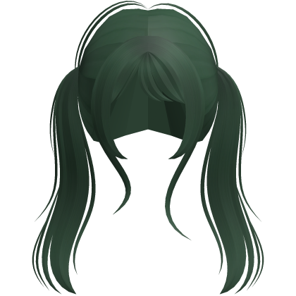 Long Cutecore Dolly Pigtails (Green)