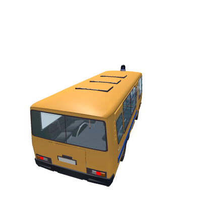 SOVIET POLICE BUS