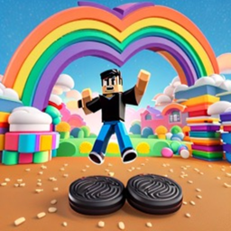 Rainbow Obby! 50+ Stages!