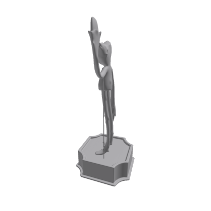 Huggy Statue