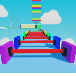 The Rainbow Obby but your data doesn't save!