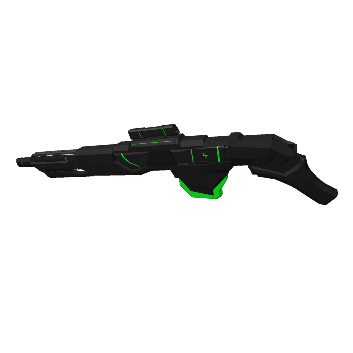 green electric slow rifle v2 