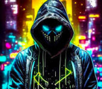 Pixelated gamer