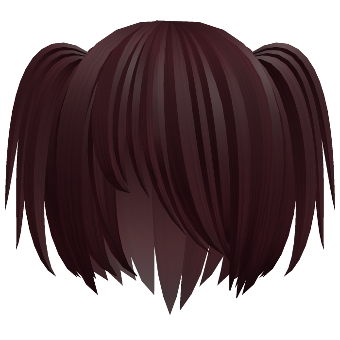 ノ_< red shy messy scene bob