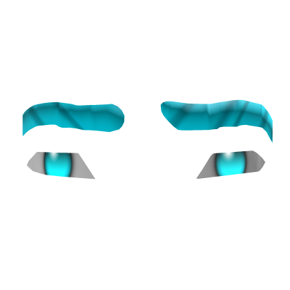 ✨GLOWING✨ Super Saiyan Blue addon (for man face) Roblox item