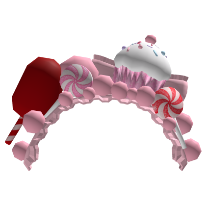 ୨🍭୧ kawaii harajuku candyland headband red/pink thumbnail