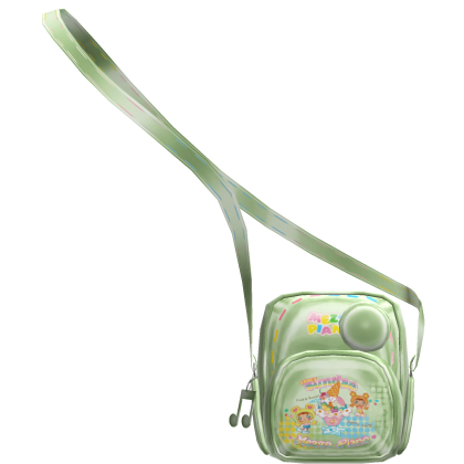 cutecore mezzo pastel green crossbody bag