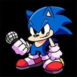 sonic exe in area 51 with fnf sonic exe in game icon