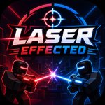 Laser Effected Fan Page