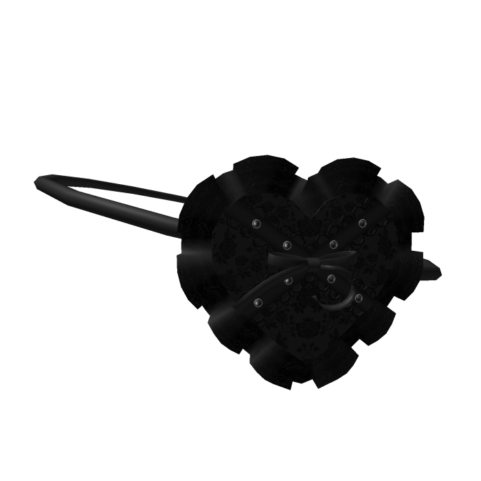 Gothic Emo Lace Ruffled Anime Black Eyepatch