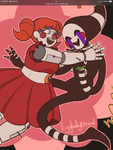 Marinette and Circus Baby Group