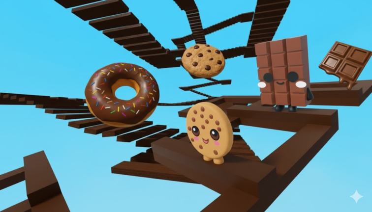 CHOCOLATE OBBY screenshot 4