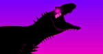 Blushing allosaurus club