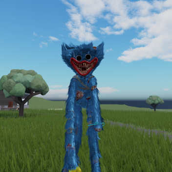 Injured Huggy AI in Village