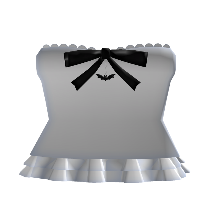 ♡ cute bat halloween dress in white