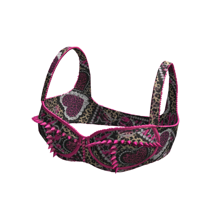 🖤Y2K Punk Spiked  Cami Crop Top[SUSIE]