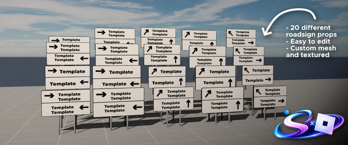 UK Direction Signs preview 1