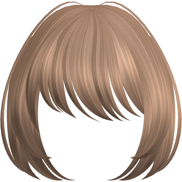 kawaii ginger moe bangs anime