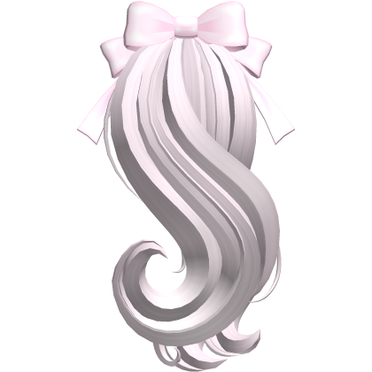 ♡ Kawaii Fluffy Long Pastel Pink Moe Unicorn Tail Roblox item