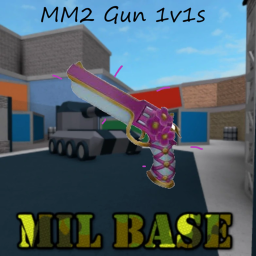 🔫MM2 GUN 1v1s🔫[Mil Base]