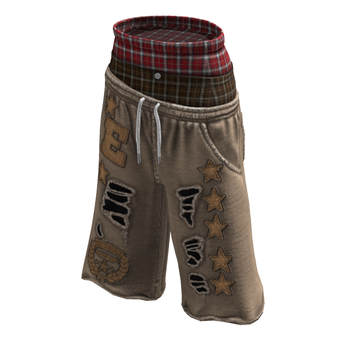 All Star Layered Shorts ⭐ (Beige)