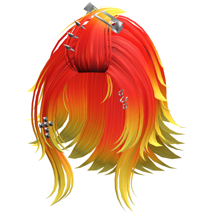 Punk Wolf Cut 1 Fire Red