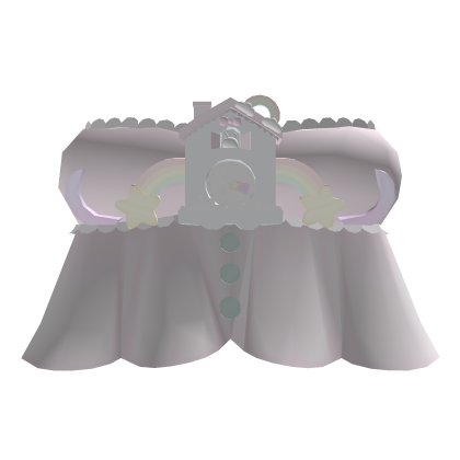 🐰🍼kawaii sleepy bunny wall clock ruffled top