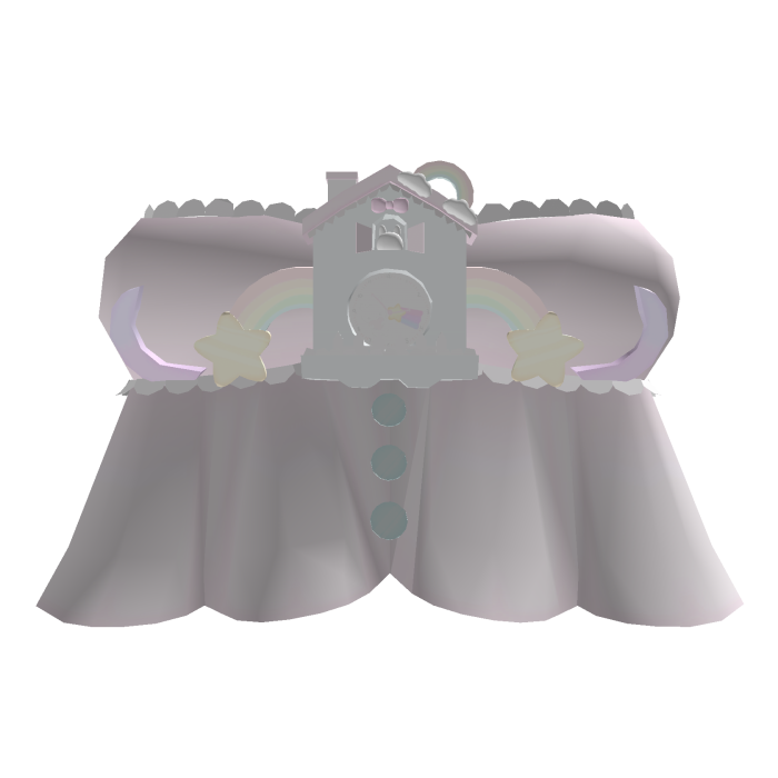 🐰🍼kawaii sleepy bunny wall clock ruffled top