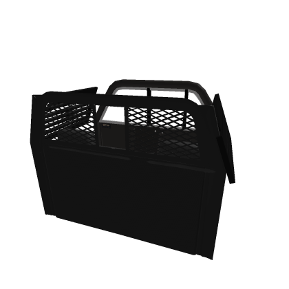 Police Car Cage with Window Cage and Seats