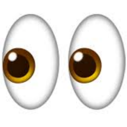 Emoji de ojos Roblox decal