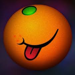 Orange eating simulator