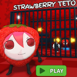 🍓STRAWBERRY TETO PRISON RUN! (Obby)