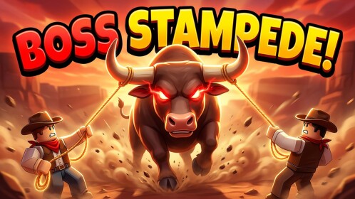 Lasso Stampede 🐄 Catch Rare Animals!