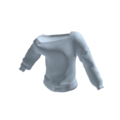 Off-Shoulder Sweater SkyBlue thumbnail